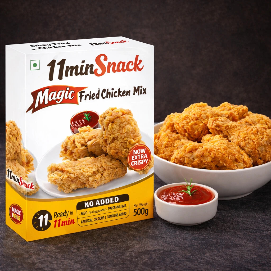 11min snack secret crispy chicken formula