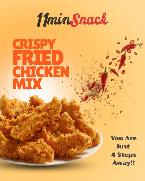11min snack secret crispy chicken formula